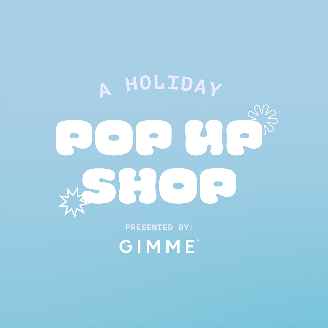 Holiday Pop Up Shop