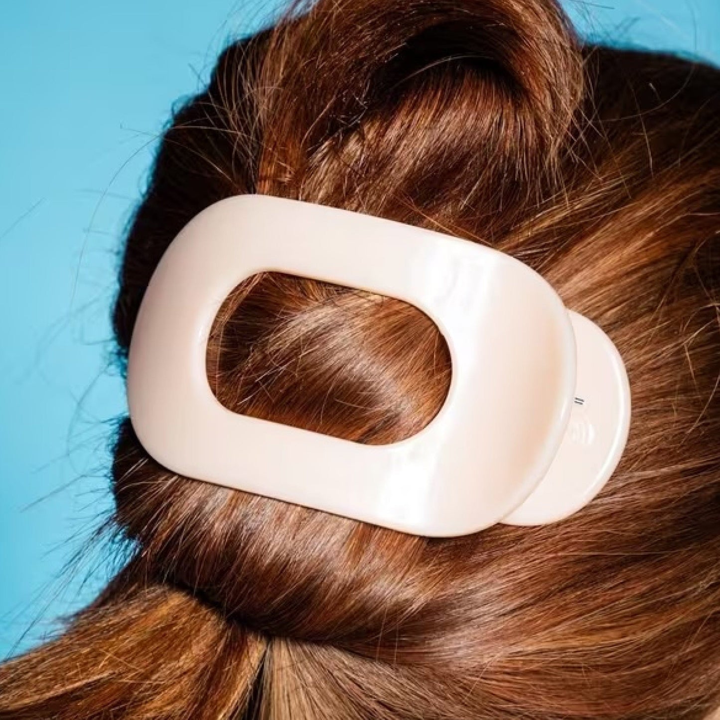 Lay Flat Claw Clip Duo - Black & Cream