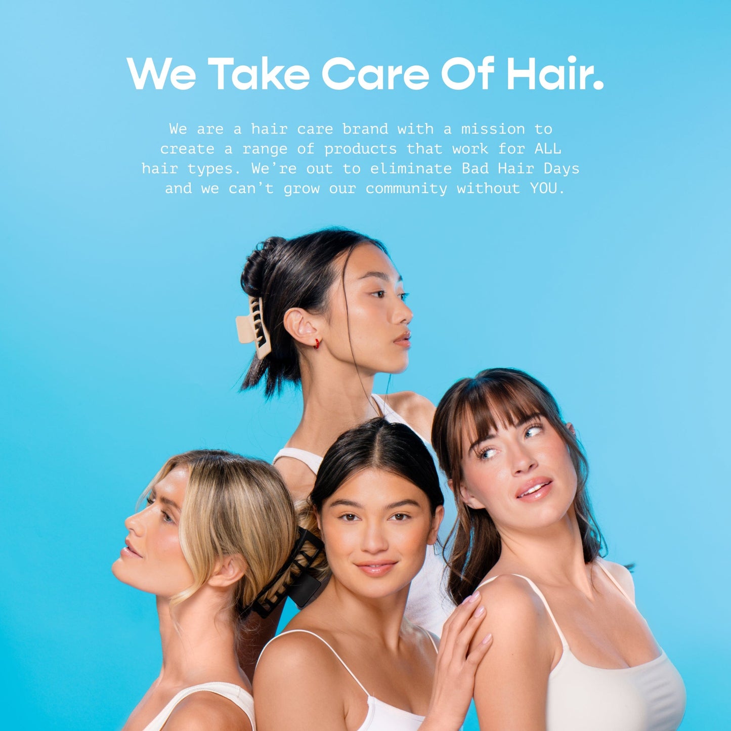 Lay Flat Claw Clip Duo - Black & Cream