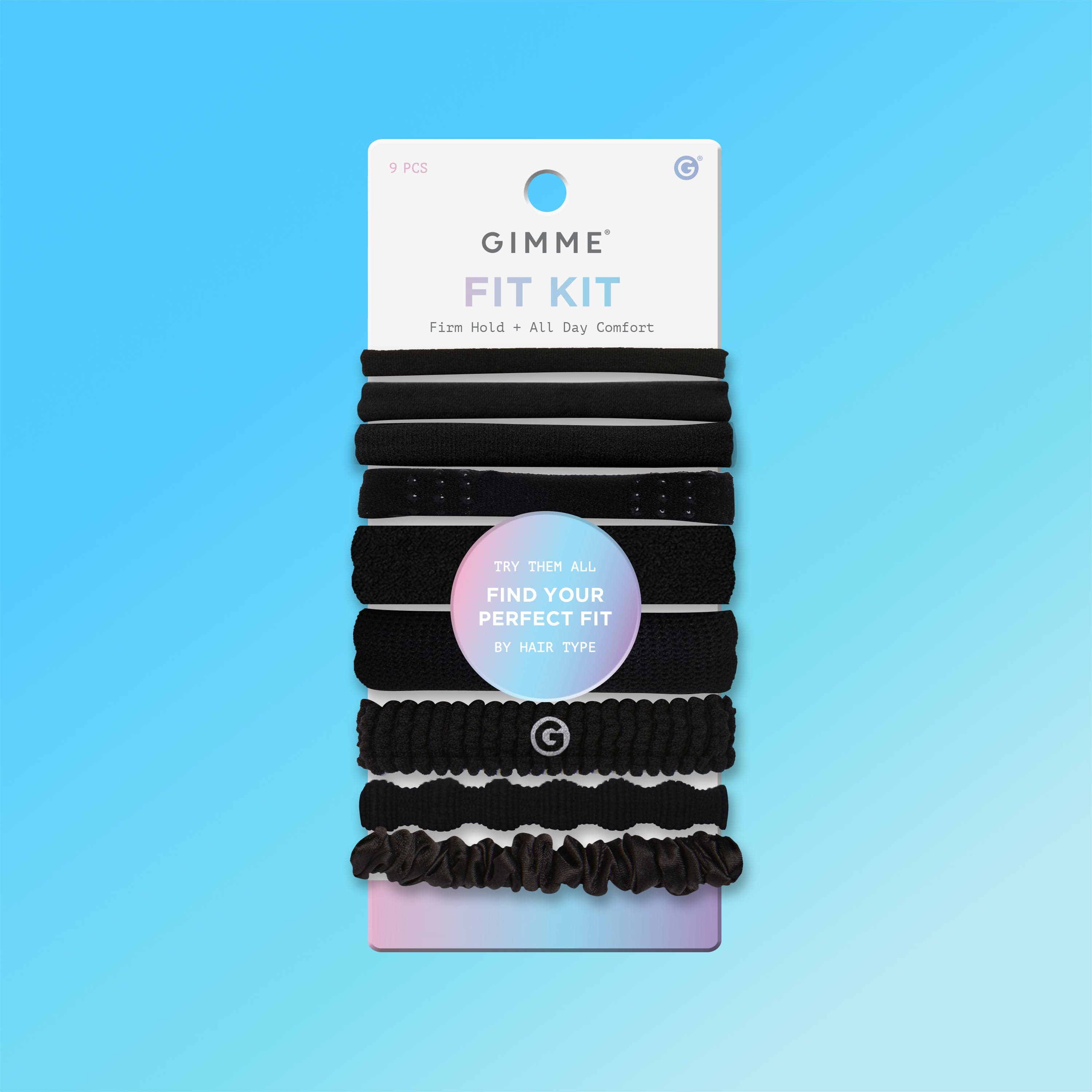 Hair Bands Fit Kit - 9pk – GIMME Beauty