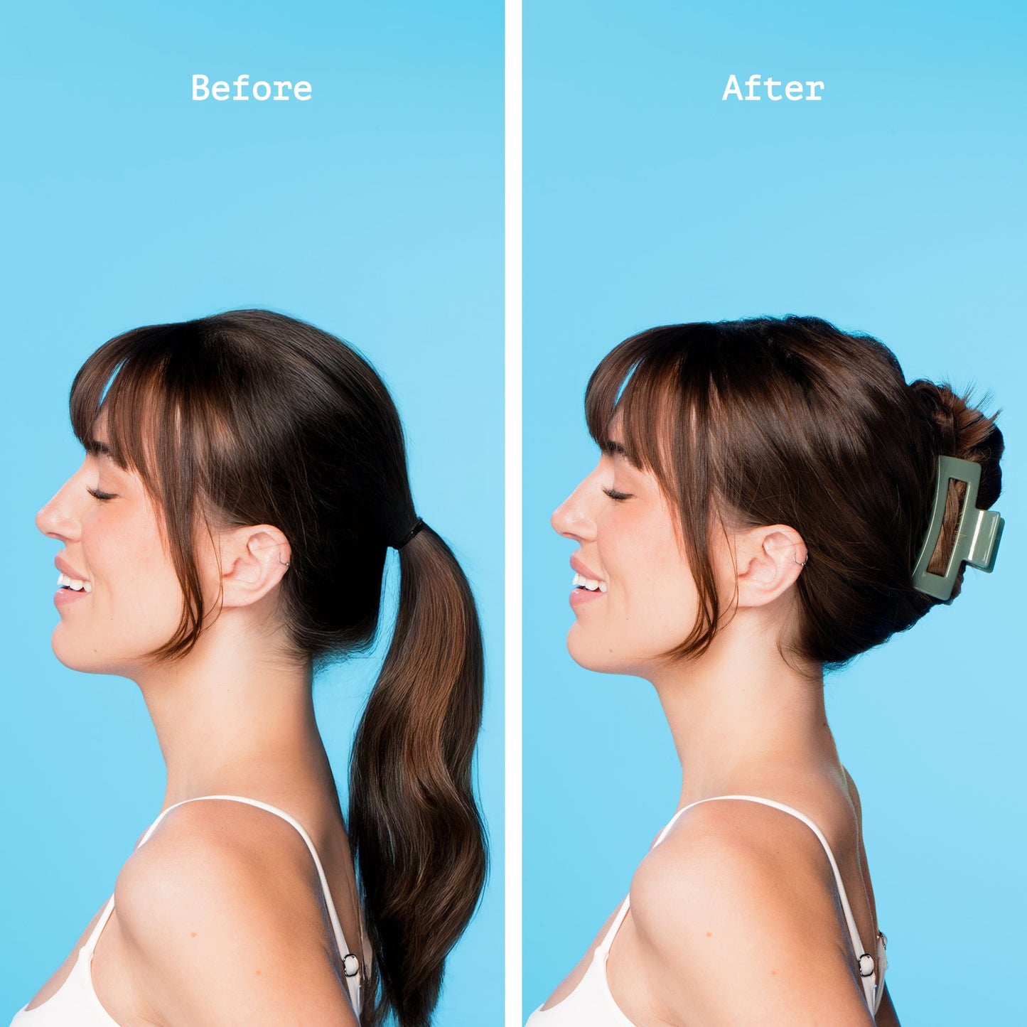 Rectangle Claw Clip Duo