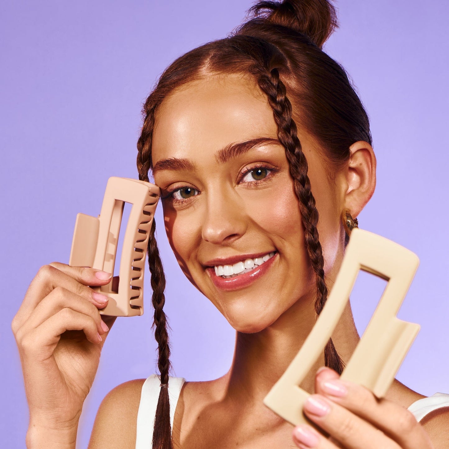 Rectangle Claw Clip Duo - Thick Hair