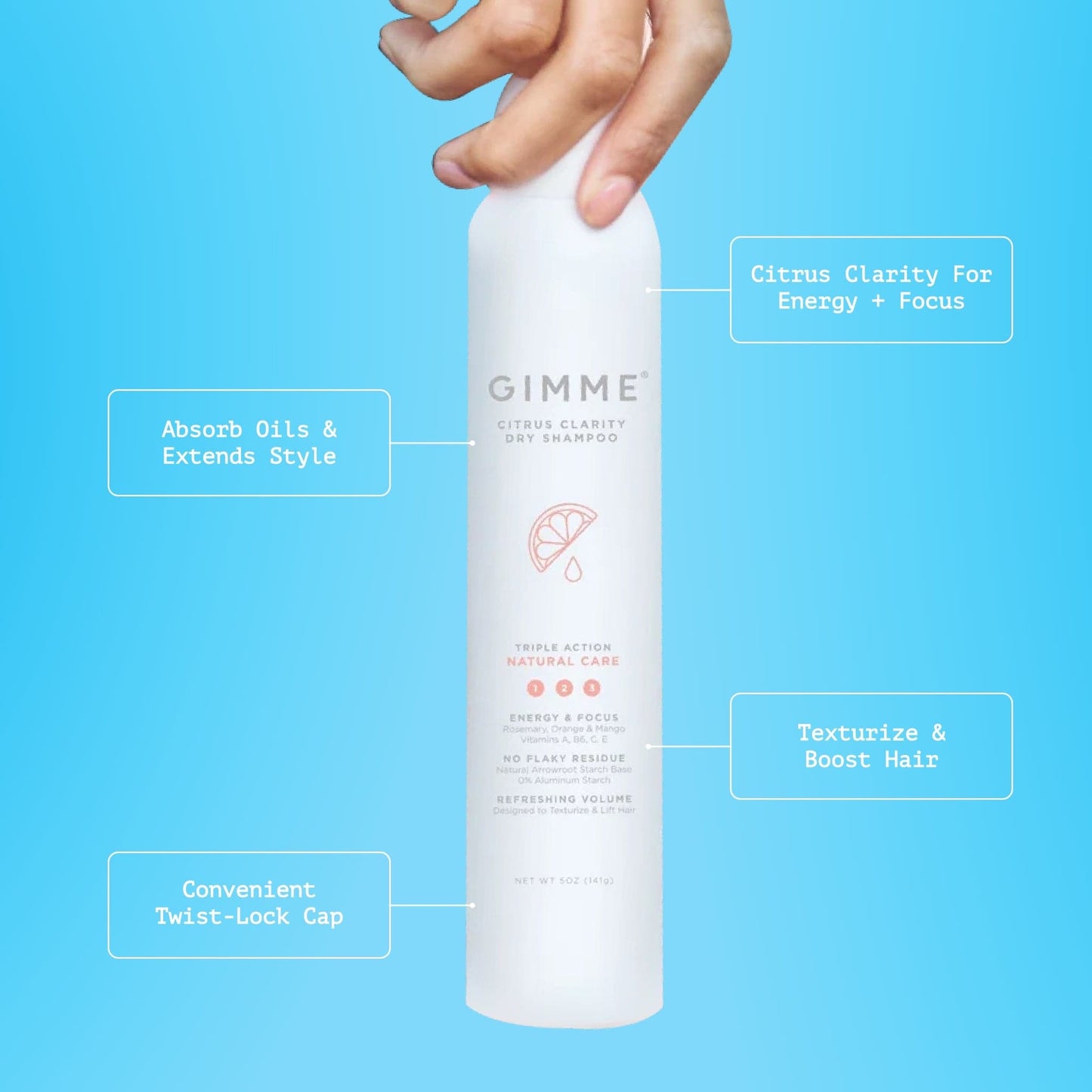 Dry Shampoo - Coconut, Citrus, Lavender (Multi-Pack)