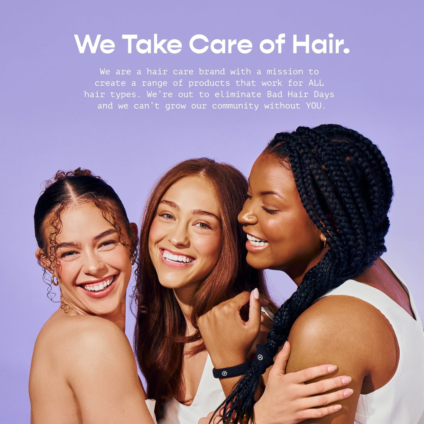 Long & Curly Fit Hair Bands