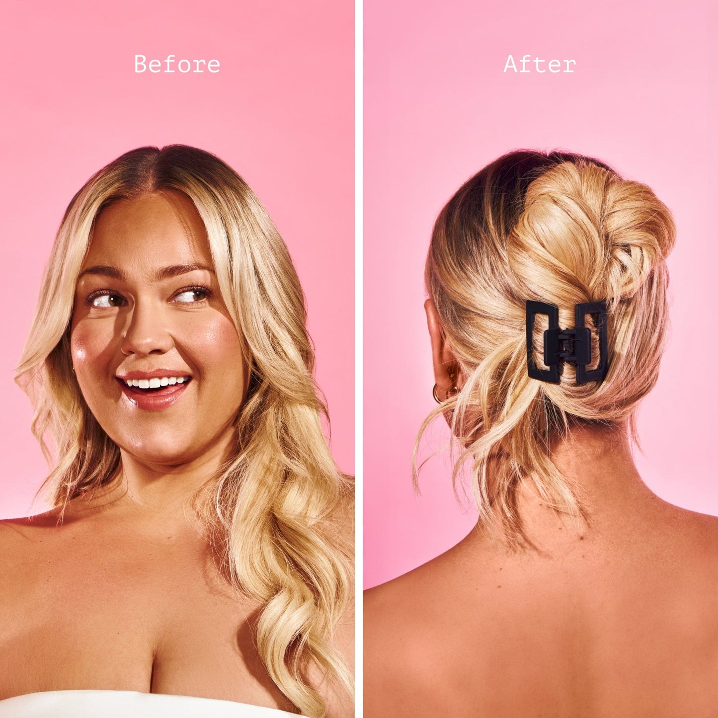 Square Claw Clip Duo