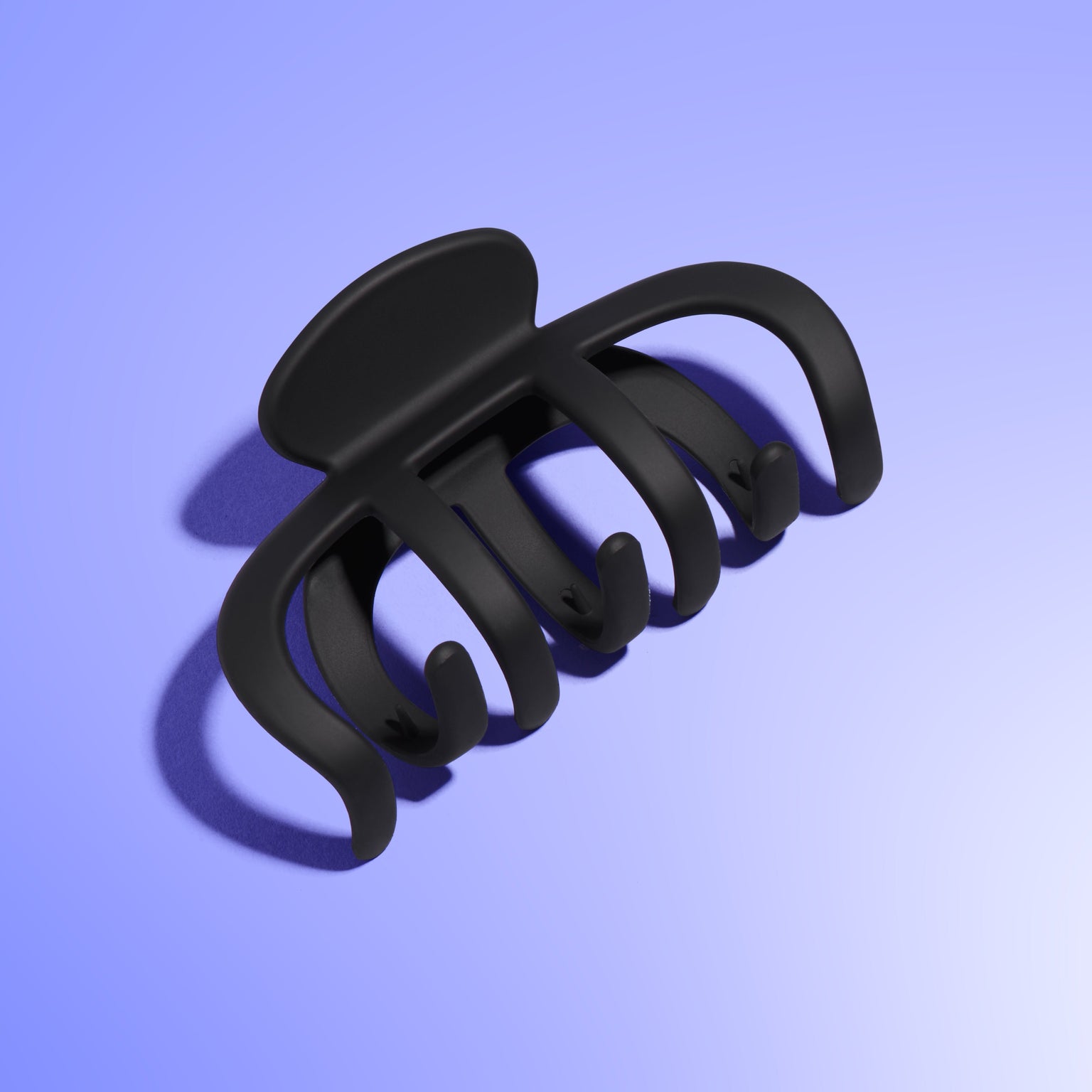 Mega Curly Claw Clip - Black