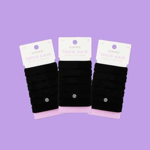 3-Pack Thick Fit Hair Bands