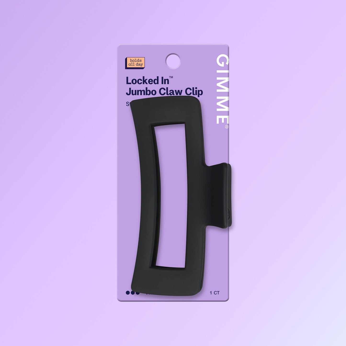 XL Rectangle Claw Clip