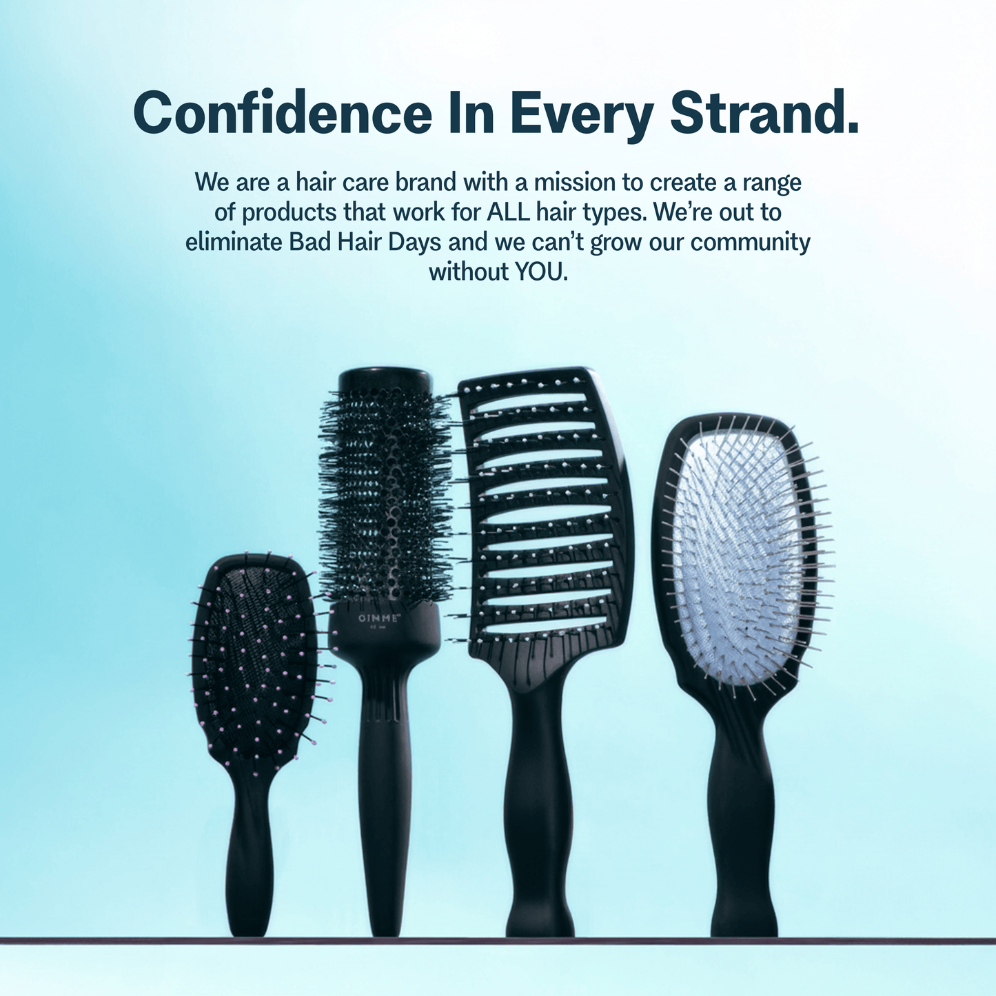 Vented Detangling Brush For Most Hair Types