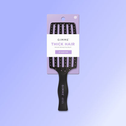 Vented Detangling Brush - Thick Hair