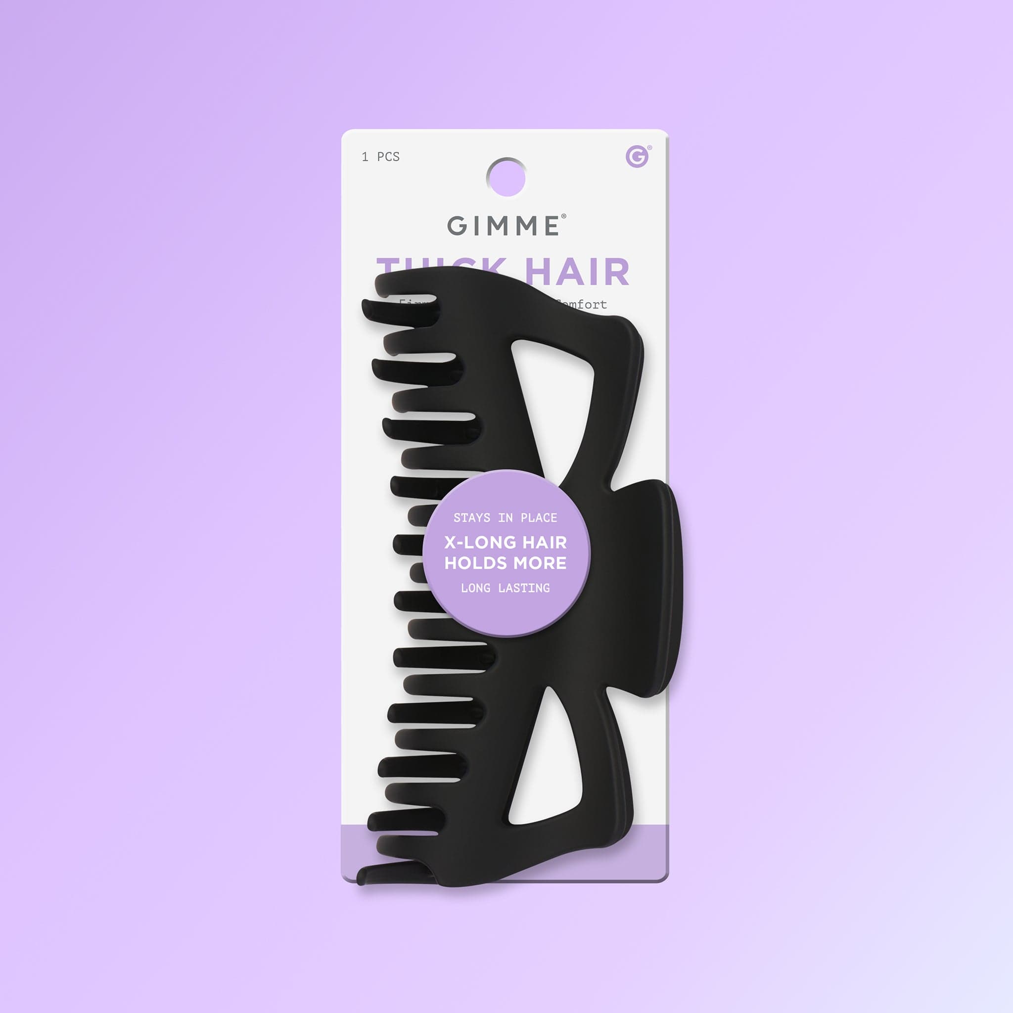 Extra Grip Claw Clip - Black – GIMME Beauty