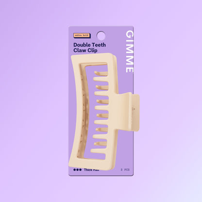 XL Double Teeth Claw Clip