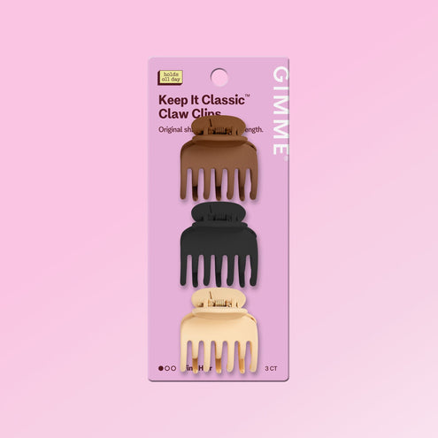 Double Teeth Claw Clips - Assorted Colors