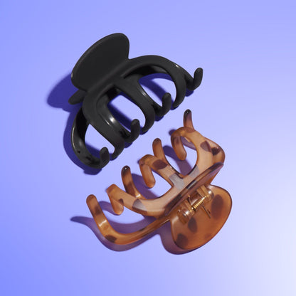 Thick & Curly Claw Clip Claw Duo
