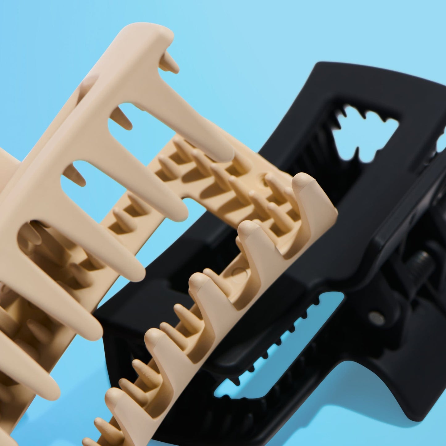 Rectangle Extra Grip Claw Clip Duo