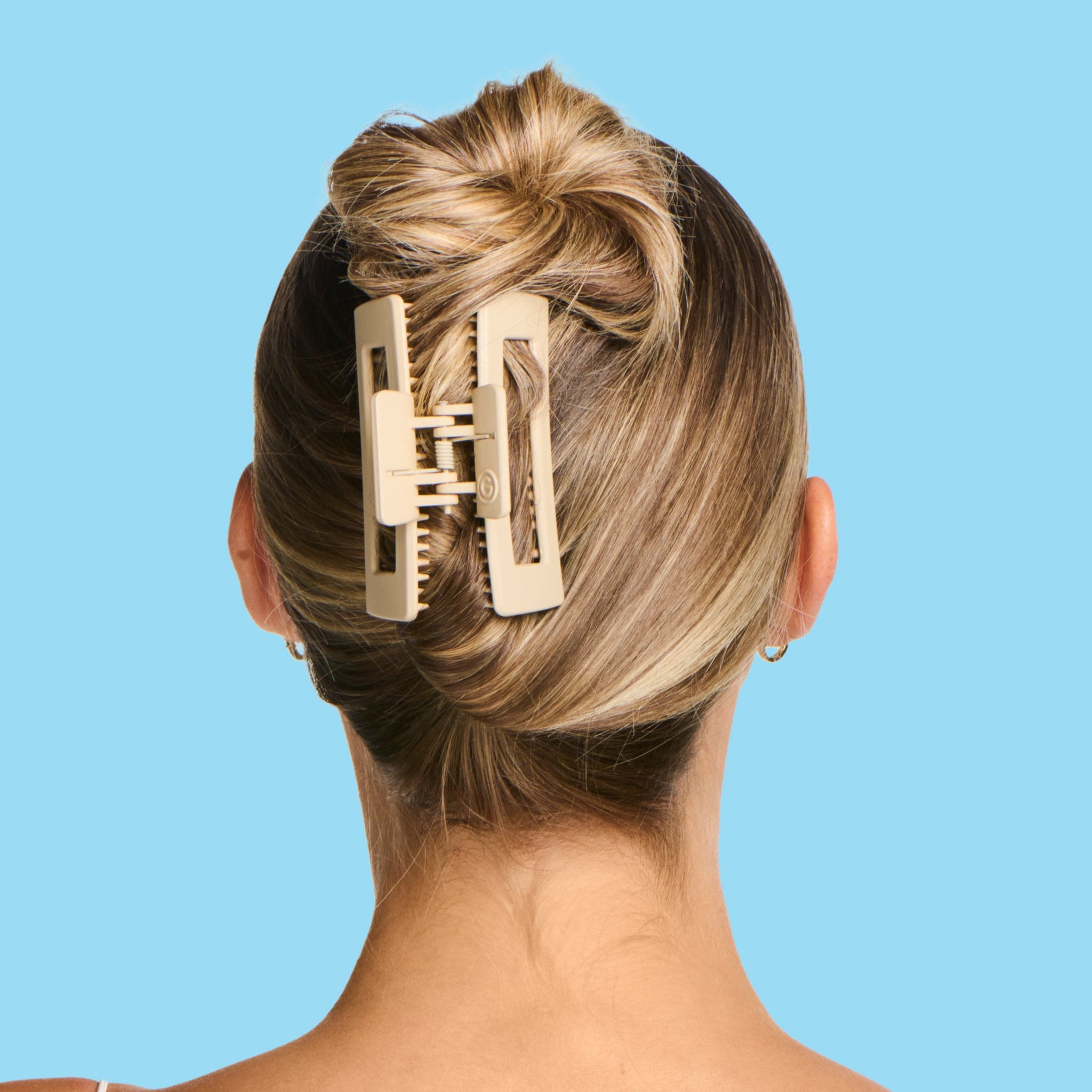 Rectangle Extra Grip Claw Clip Duo - Medium Hair – GIMME Beauty