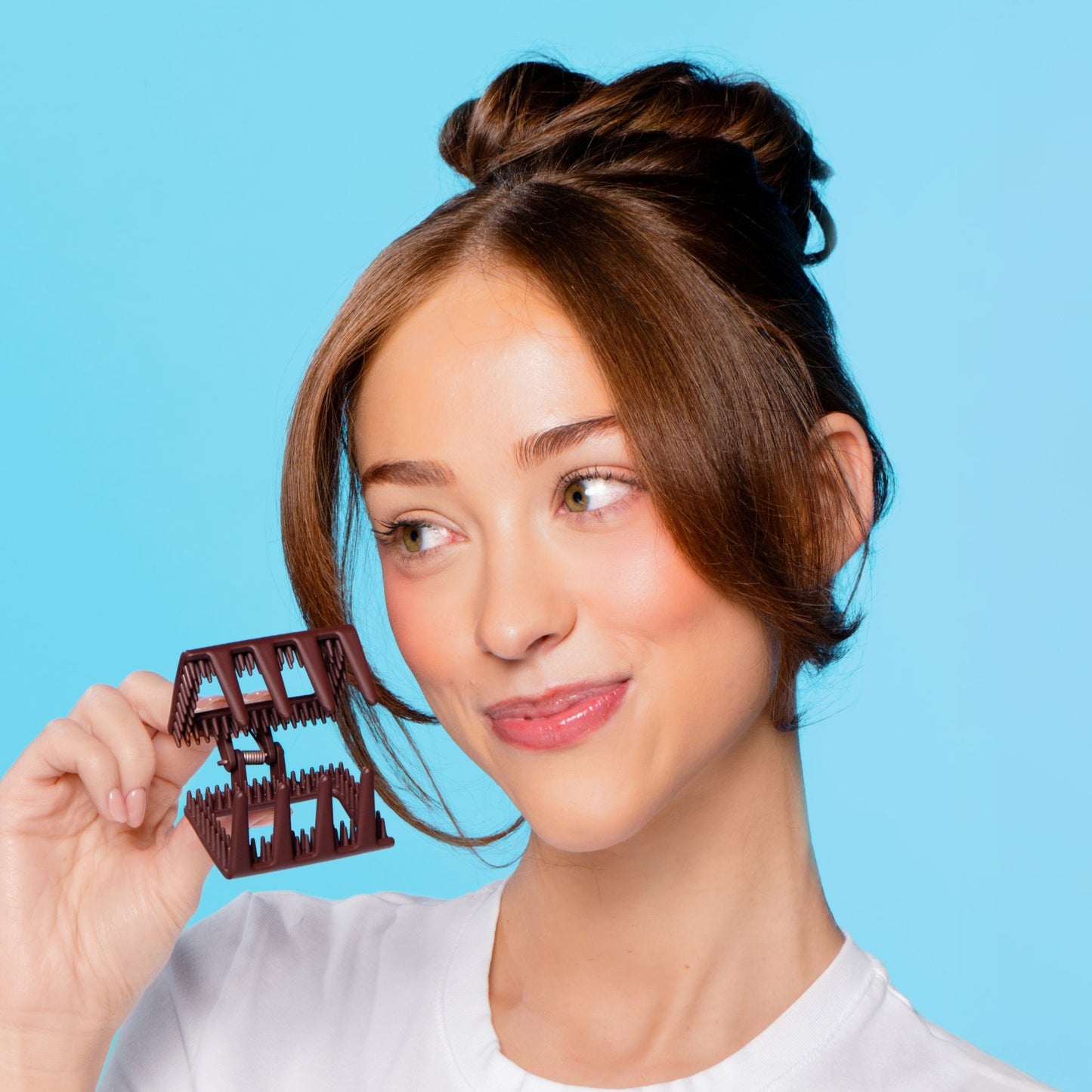 Square Extra Grip Claw Clip Duo - Medium Hair