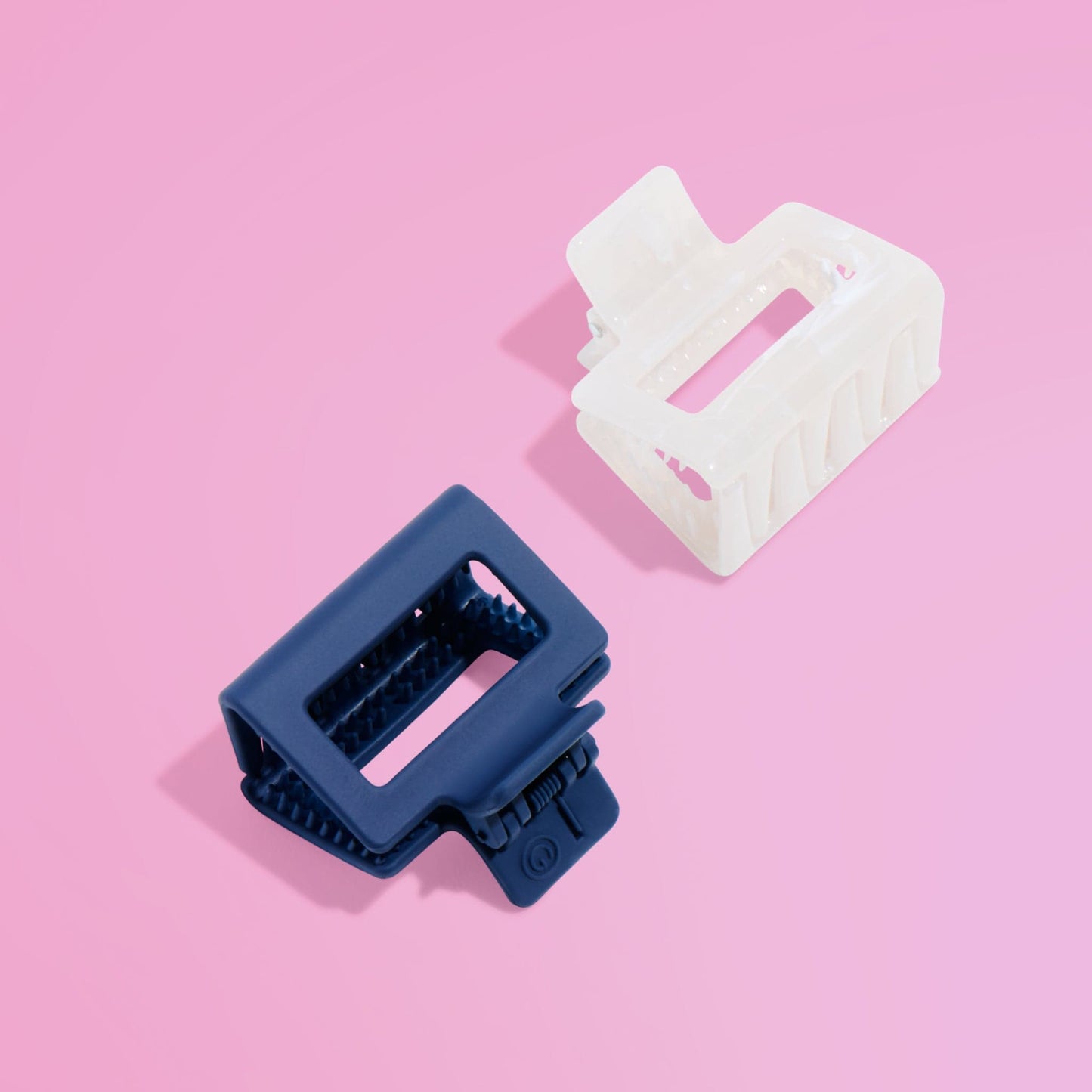 Square Extra Grip Claw Clip Duo- Fine Hair