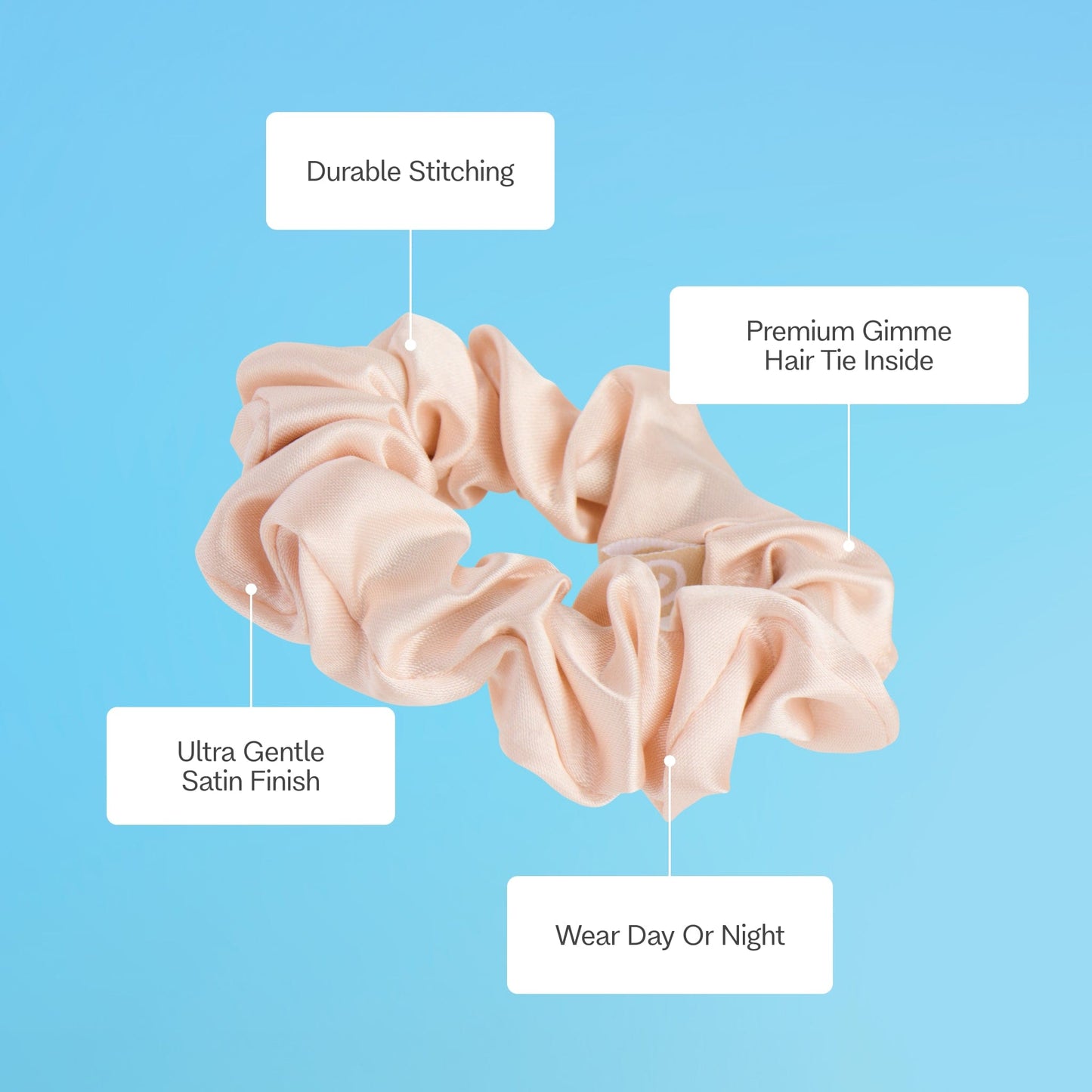 Medium Satin Scrunchies