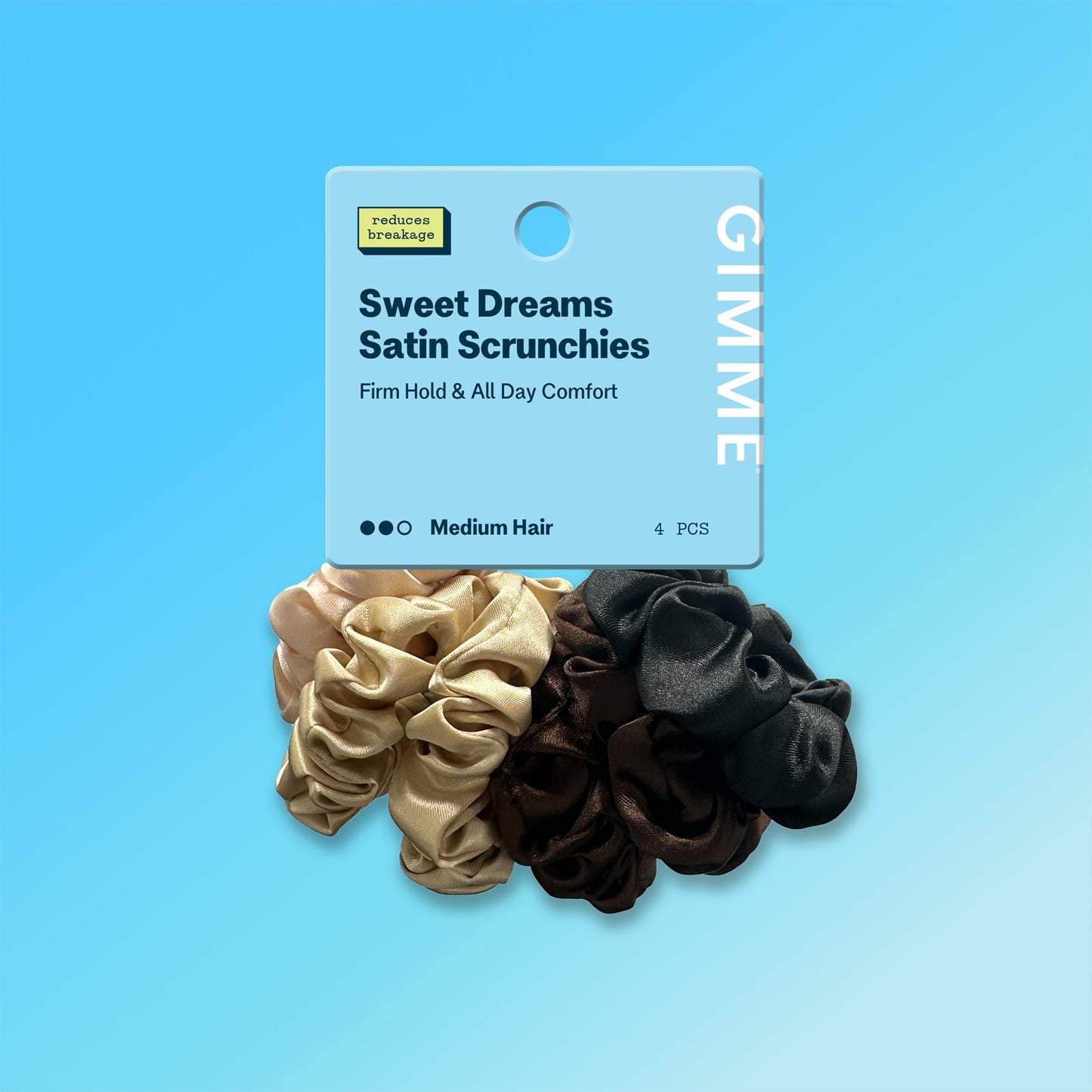 Medium Satin Scrunchies