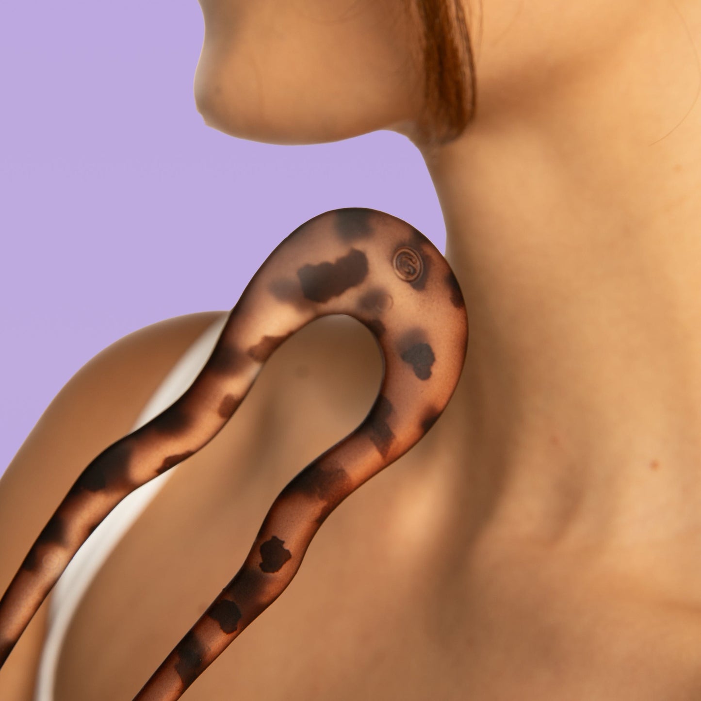 Twist French Pin Duo - Navy & Tortoise