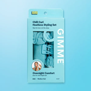 Chill Curl Heatless Styling Set for Medium Hair - 4 Count