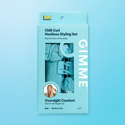 Chill Curl Heatless Styling Set for Medium Hair - 4 Count