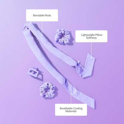 Chill Curl Heatless Styling & Satin Bonnet - Thick Hair