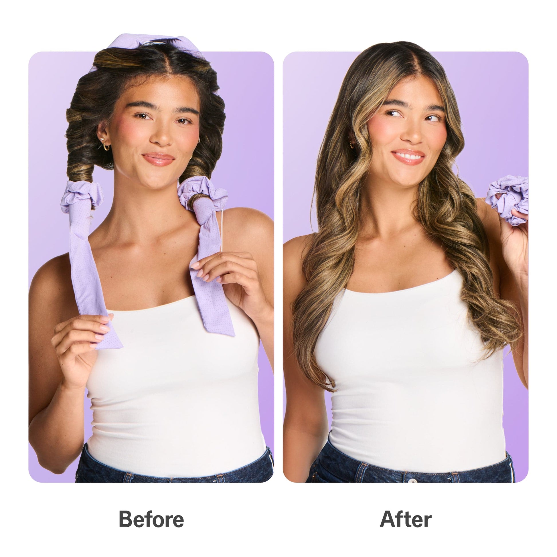 Chill Curl Heatless Styling & Satin Bonnet - Thick Hair