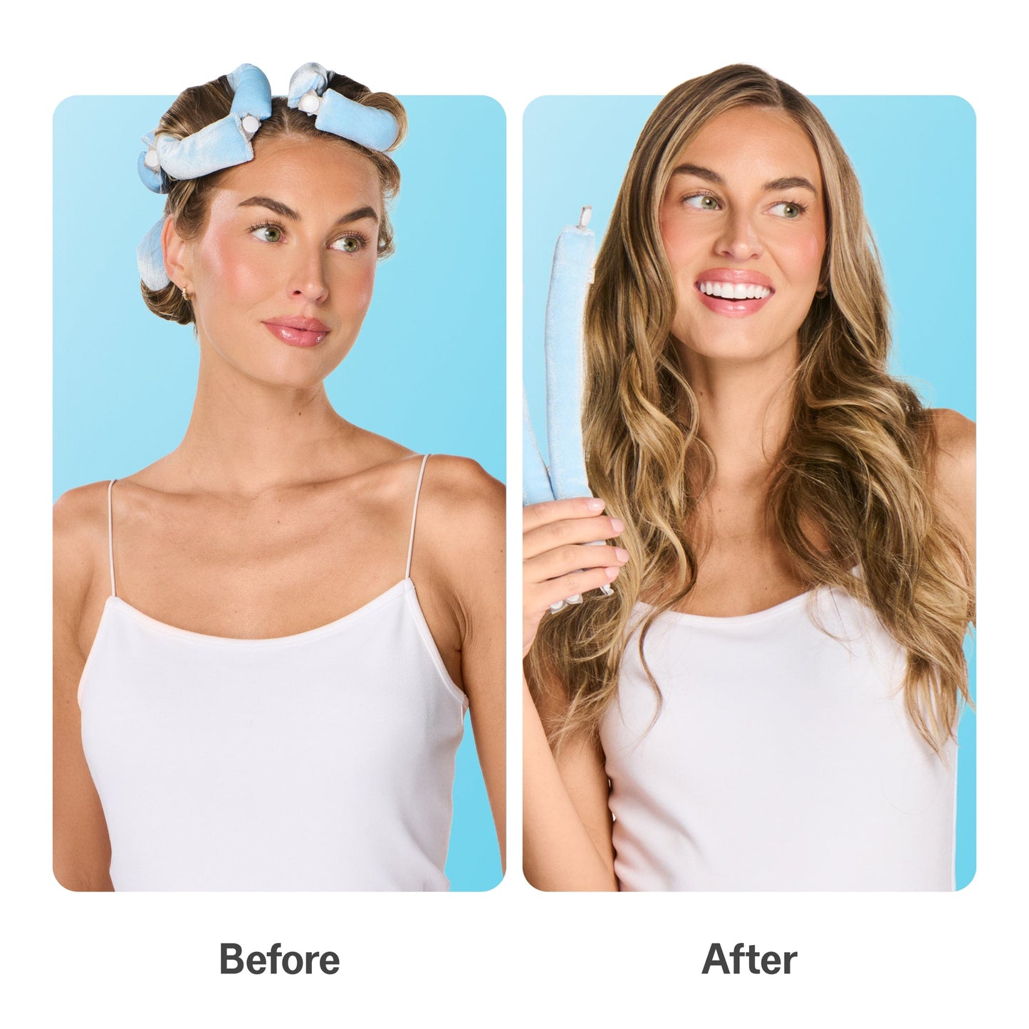 Chill Curl Heatless Styling Flex Rods for Medium Hair - 6 Count