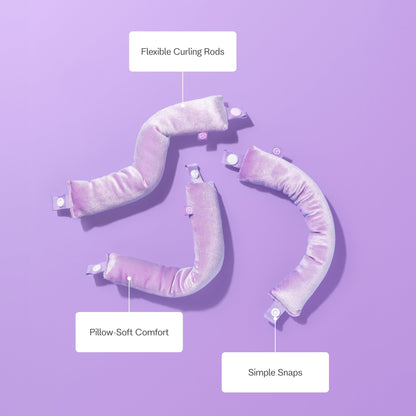 Chill Curl Heatless Styling Flex Rods for Thick Hair - 4 Count