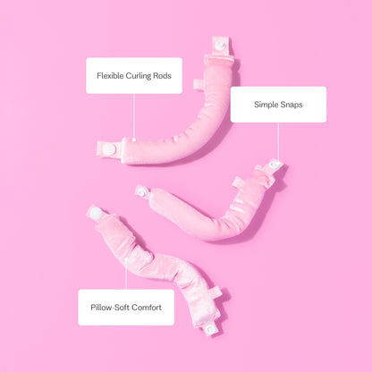 Chill Curl Heatless Styling Flex Rods for Fine Hair - 6 Count