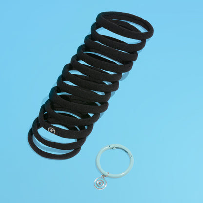 Seamless Hair Bands With Band Ring