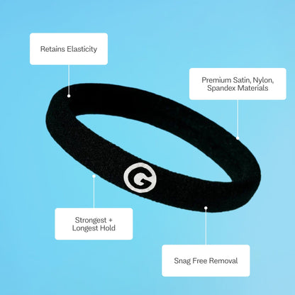 Seamless Hair Bands With Band Ring