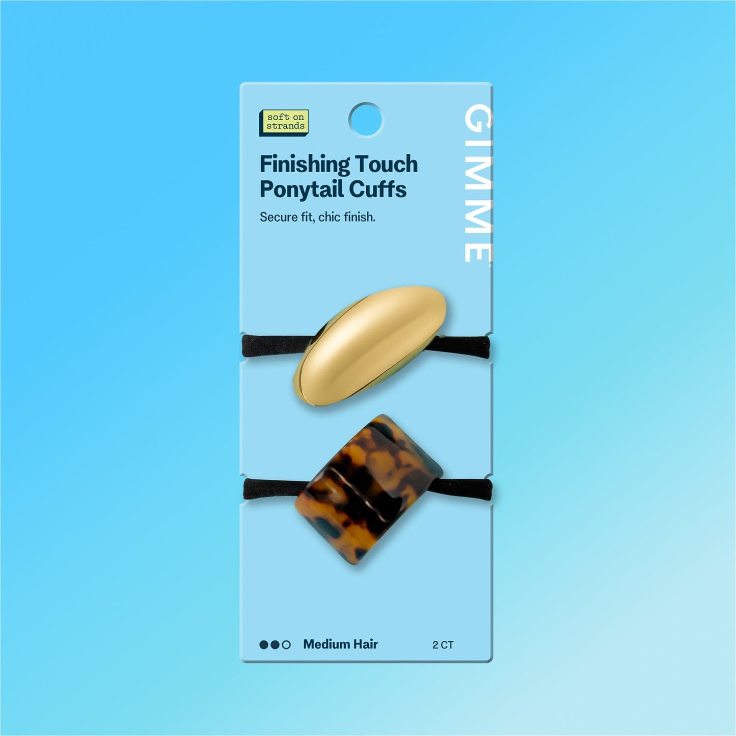 Ponytail Cuffs Bands - 2 Count