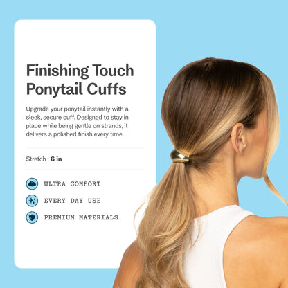 Ponytail Cuffs Bands - 2 Count
