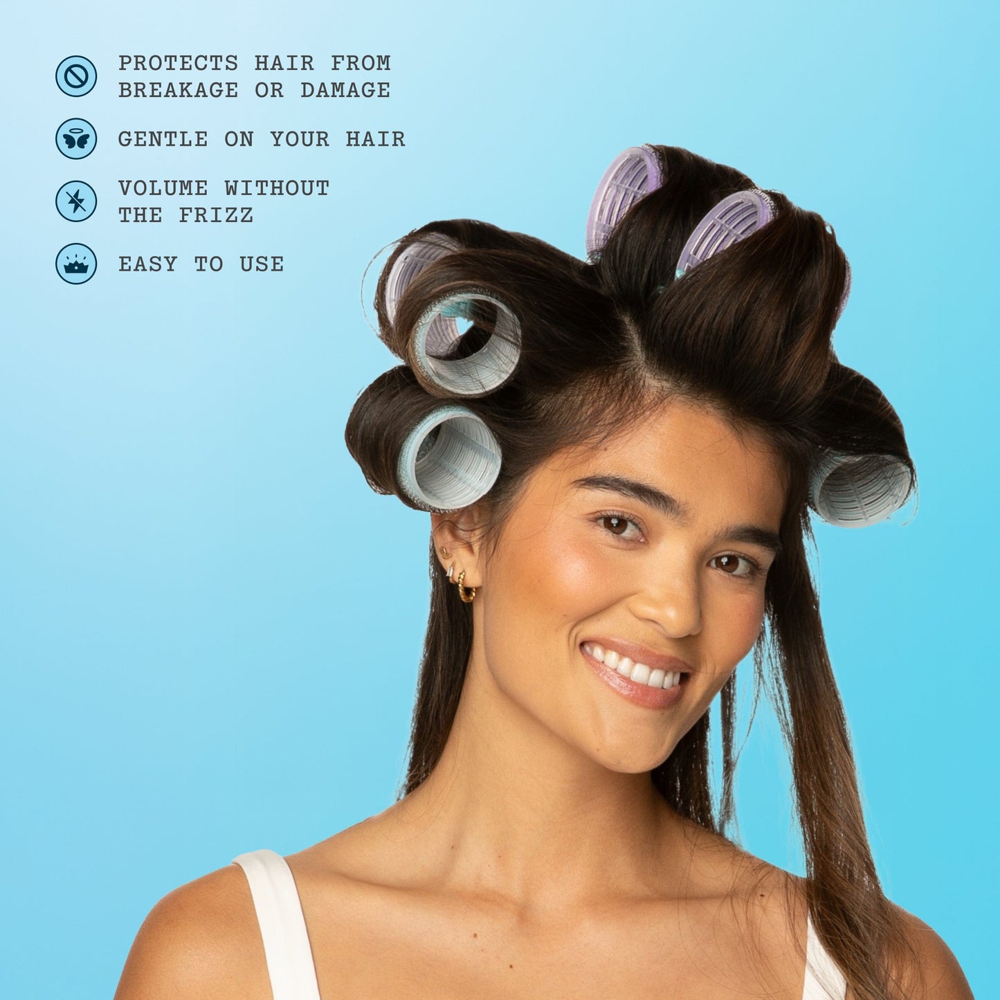 Full Effect Volume Rollers For All Hair Types - 24 Count