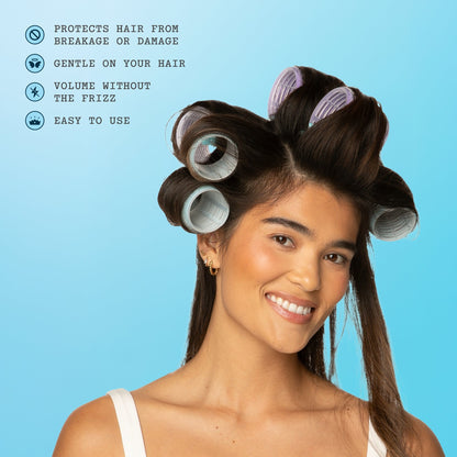 Full Effect Volume Rollers For All Hair Types - 24 Count