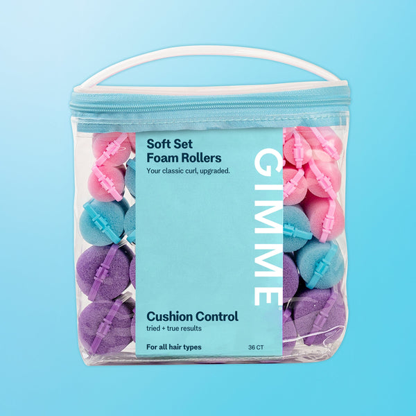 Soft Set Foam Rollers For All Hair Types