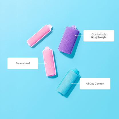 Soft Set Foam Rollers - 36 CT