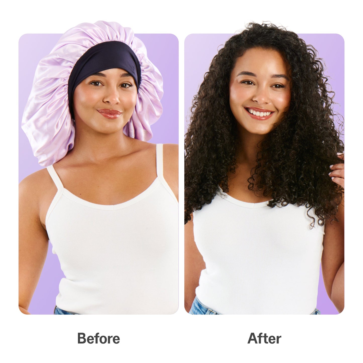 Chill Curl Heatless Styling & Satin Bonnet - Thick Hair
