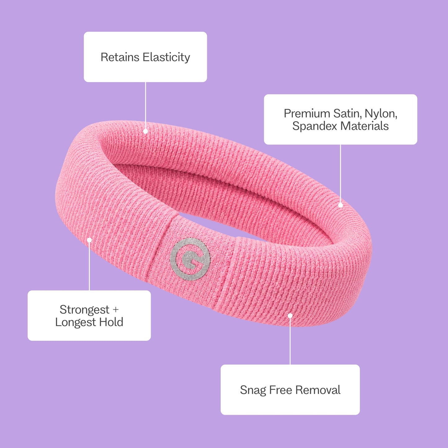Bounce Back Hair Bands - Thick - Golden Hour