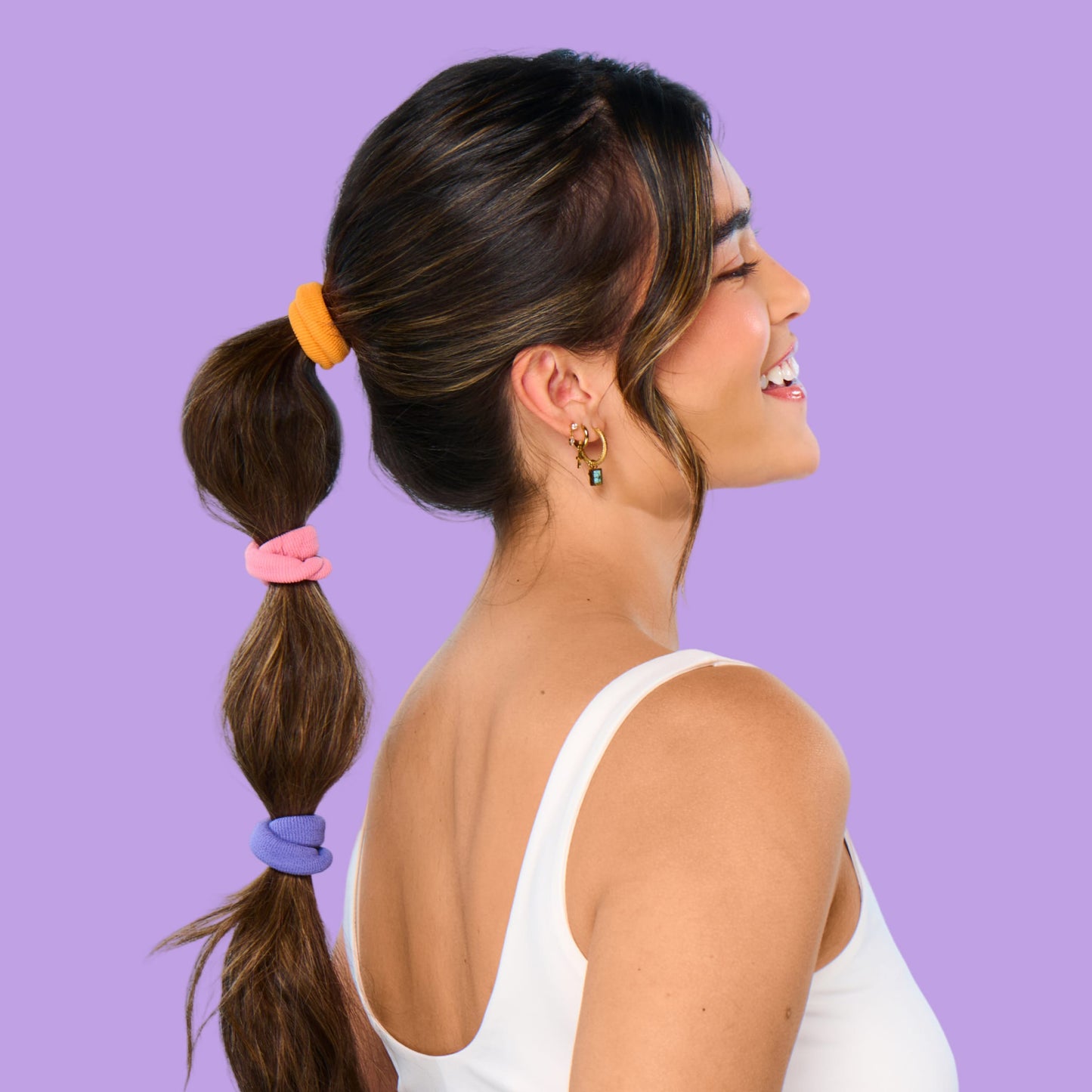 Bounce Back Hair Bands - Thick - Golden Hour
