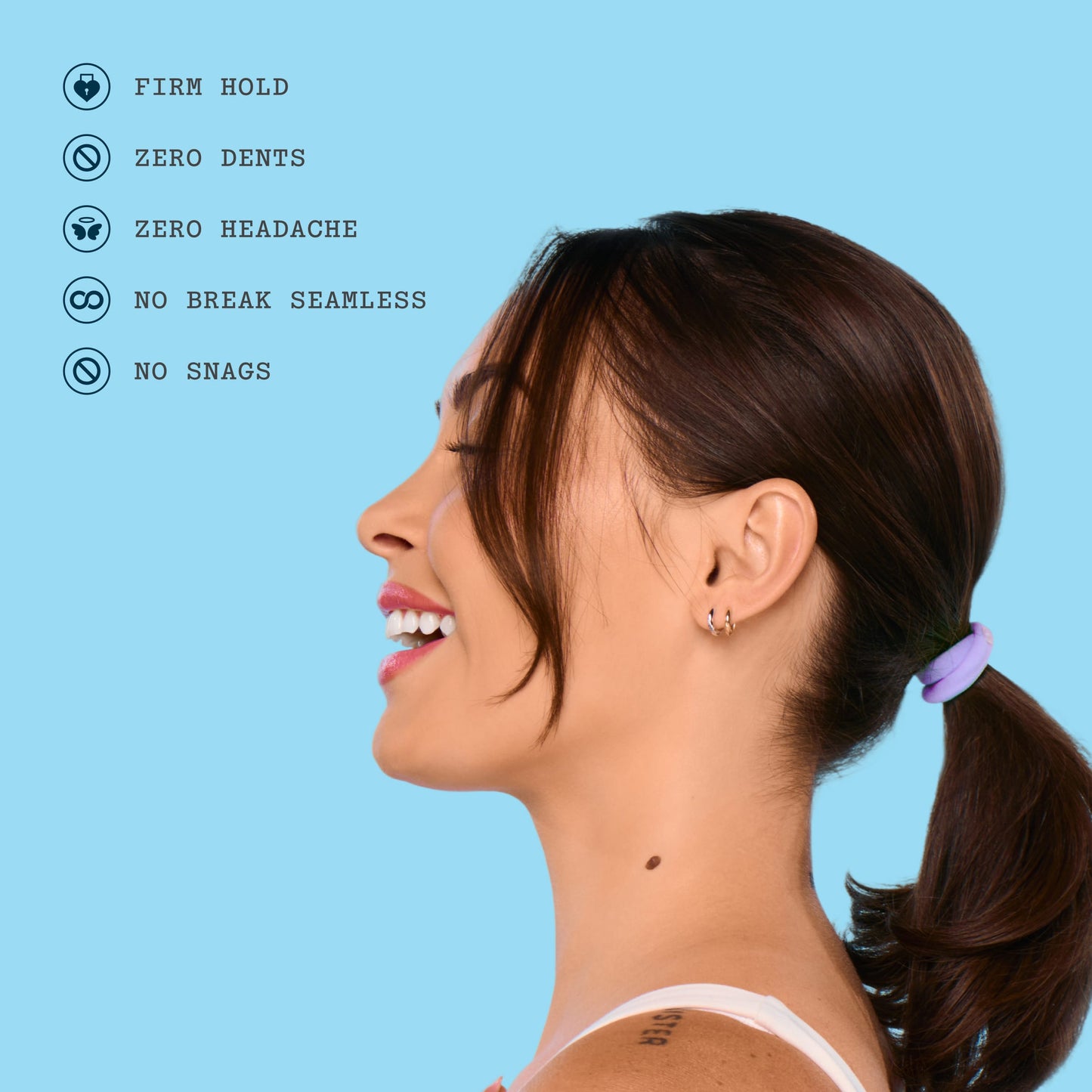 Bounce Back Hair Bands - Medium - Dreamsicle