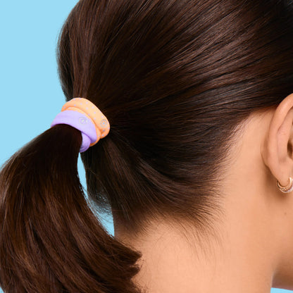 Bounce Back Hair Bands - Medium - Dreamsicle