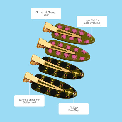 Prep + Set Hair Clips - Palm Royale