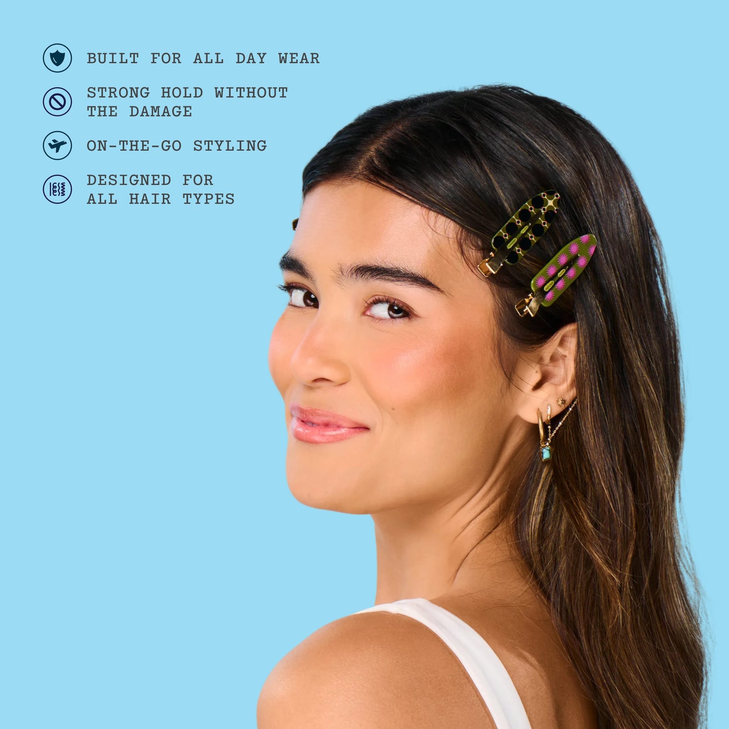 Prep + Set Hair Clips - Palm Royale