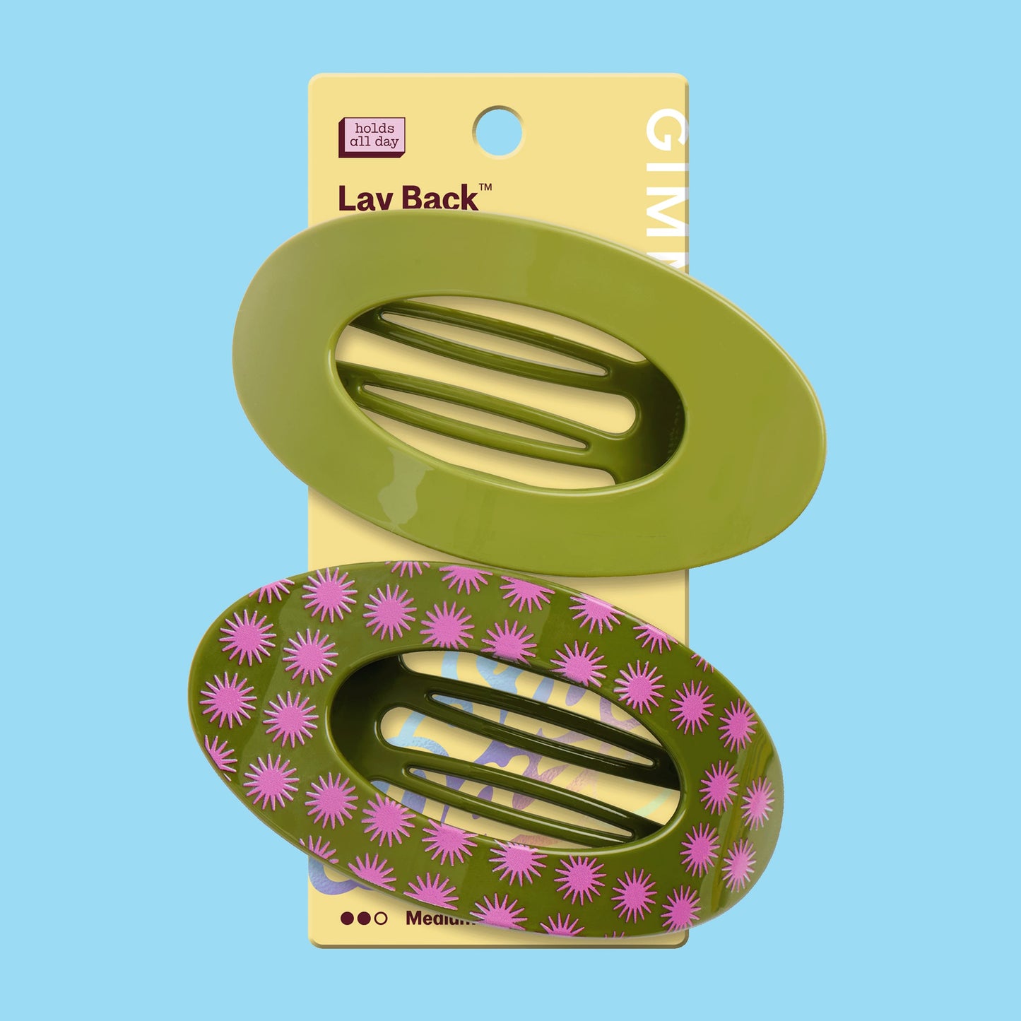 Lay Back Claw Clip - Medium - Mod Matcha