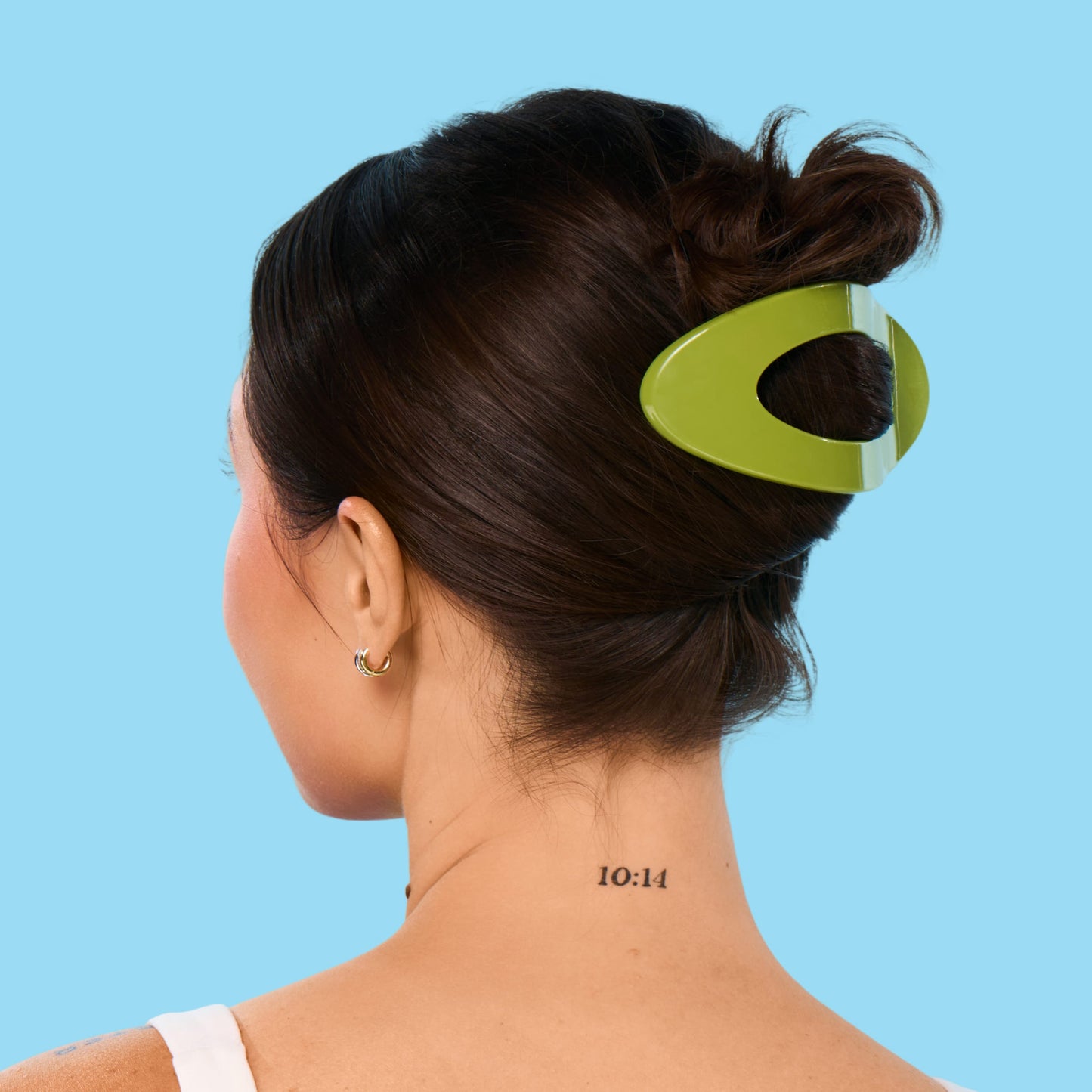 Lay Back Claw Clip - Medium - Mod Matcha