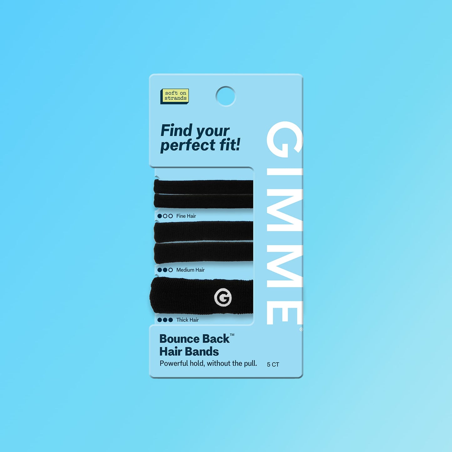 Bounce Back Hair Ties Fit Kit 6pk